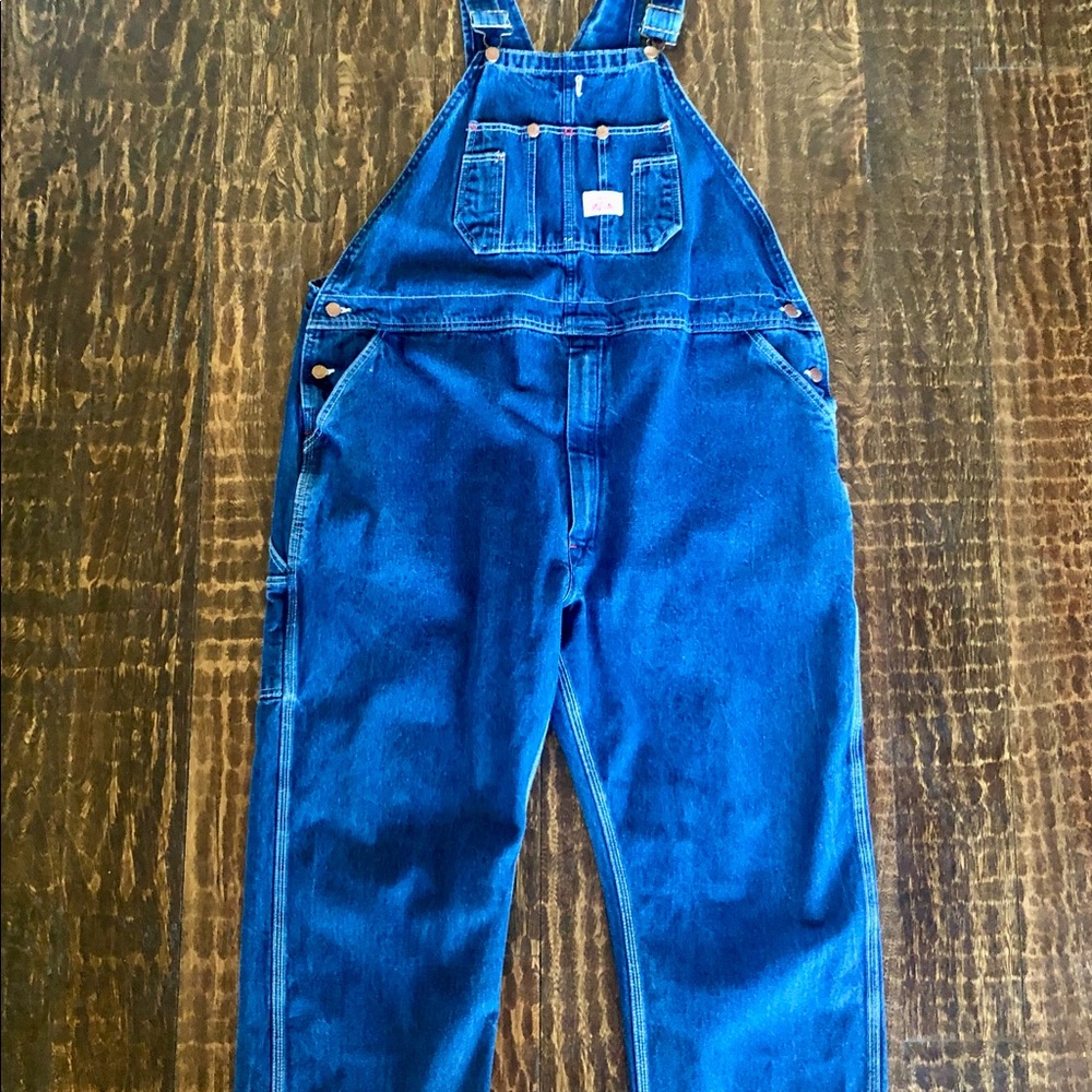 Round House Brand Denim Overalls - Size 48 x 30 (EUC) - Picture 6 of 9